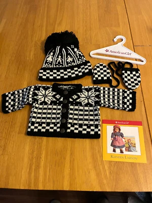 Кукла American Girl Kirsten зимняя вязаная шерсть — снятая с производства, новая в коробке - Изображение 1 из 4