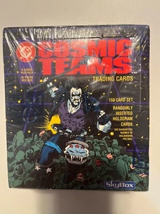 1993 Unopened Box, Skybox, Cosmic Teams,  Cards, Sealed Box 36 Packs DC Comics - Picture 1 of 4