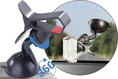 Car Windshield Mount Cradle Holder Stand GPS for Cell Phone Universal - Image 1 of 4