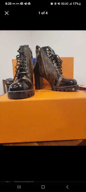 Bota Ankle Boot Star Trail Louis Vuitton Nova em 100% Couro Autêntico  Numeração: 33br até 39br!, Bota Feminina Louis Vuitton Nunca Usado  46784272