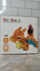 Pokemon Charizard LNO Micro Block Building Set 217 Pieces Gift Series NIB - Picture 1 of 3