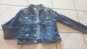 Manguun Jeansjacke Gr. 164 gebraucht/gepflegt 112/z697 - Bild 1 von 1
