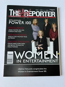 POWER 100 * WOMEN IN ENTERTAINMENT December 2007 THE HOLLYWOOD REPORTER MAGAZINE - Imagen 1 de 2