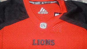 BC LIons CFL Adidas Jersey Mens Size Small NEW Orange - Picture 1 of 4