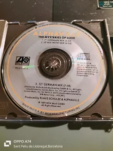 RAR PROMO SINGLE CD. ALPHAVILLE. THE MYSTERIES OF LOVE. 3 TRACKS. - Imagen 1 de 2