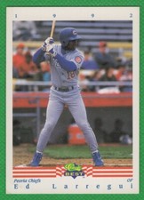Ed Larregui - 1992 Classic Best #221 - Peoria Chiefs Baseball Card