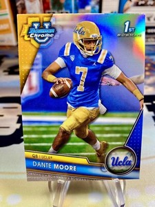 2023 Dante Moore Bowman Chrome University 1st Bowman Refractor #133 UCLA Bruins