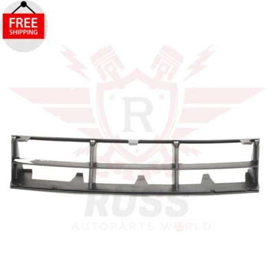 New Front Center Bumper Grille Black Fits 1997-2000 BMW 528I 4-Door BM1200171 - Image 1 of 4