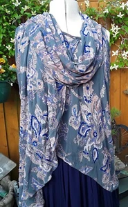 ALLSAINTS Draconis Tunic Top Silk Draped Hand Beaded & Embellished Size UK 8 - Picture 1 of 18