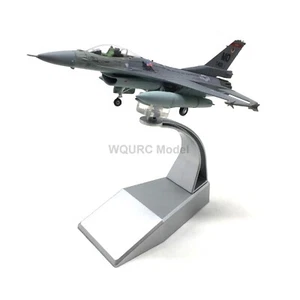 New 1:100 Scale US F-16 Fighter Aircraft Assembled Painted Plastic Metal Model - Picture 1 of 13
