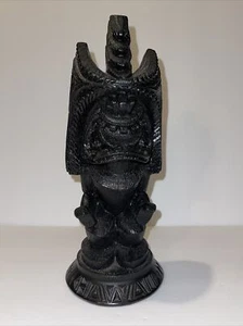 Vintage Cocojoe's Hawaii "Winner Tiki" Genuine Lava Tiki - Picture 1 of 21