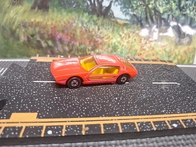 1970 Matchbox Lesney Superfast #20 Lamborghini Marzal Orange Fluorescent VTG GC - Image 1 of 4