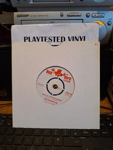 THE SHANGRI-LAS SHANGRILAS GIVE US YOUR BLESSINGS RARE UK VG+ RED BIRD VINYL 45 - Picture 1 of 3