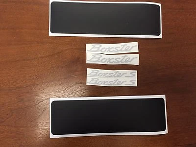 Porsche Sun visor Cover-up decals 991 718 992 Boxster 911  Carrera 2011-25 - Image 1 of 3