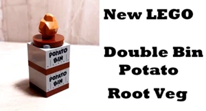 New LEGO Vegetable Bin Double Potato Root Fruit Ground Garden Veggie Cellar Food - Picture 1 of 1