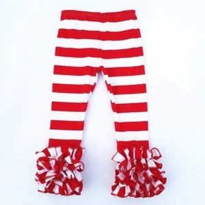 Red/White Stripes Icing Legging - Picture 1 of 2