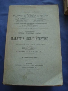 Medicina Galliard Hutinel Thiercelin Guiart Malattie Dell'intestino 1909 - Picture 1 of 1
