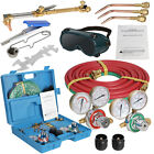 Oxygen Acetylene Weld Welding Cutting Torch Kit w/Gauges & goggles & hoses