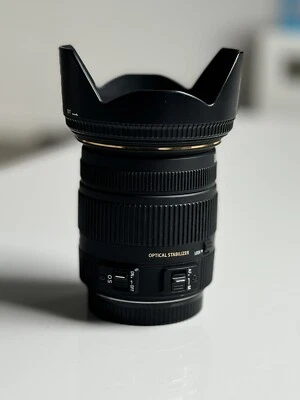 SIGMA 17-50mm F2.8 DC OS HSM bildstabilisiertes Weitwinkel Objektiv Canon EF-S - Bild 1 von 4