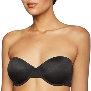 Maidenform Women's Comfort Devotion Black Strapless Bra NWT #2 (A1) - Picture 1 of 2