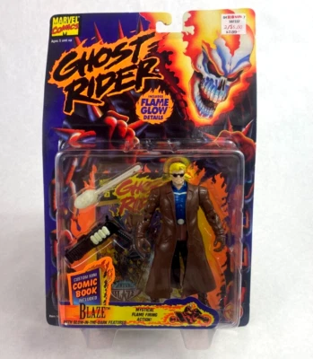 Figura Blaze Ghost Riders Spirits Of Vengeance Nueva en Caja 1995 Toybiz Foto 1 de 2
