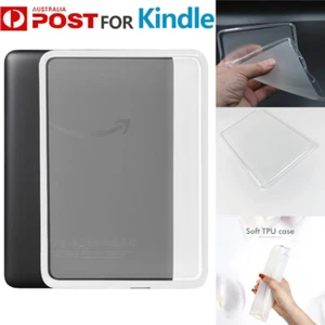 For Amazon Kindle Paperwhite 1 2 3 4 5/6/7/10/11th Gen Clear Soft TPU Case Cover - Picture 1 of 18
