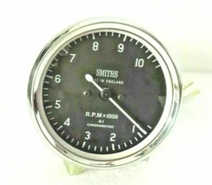 Smiths Tachometer 10,000 rpm 80 mm fitment M12x1 thread Replica 4 :1 - Picture 1 of 2