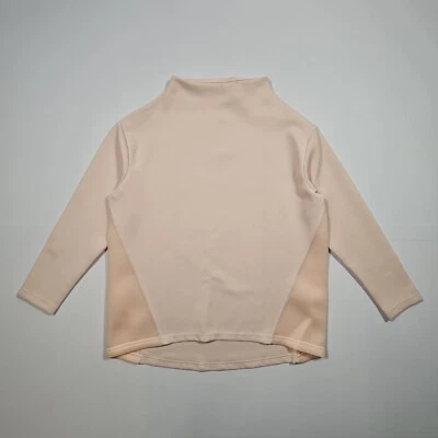 Jack Wills Mujer Sudadera Rosa 6 Reino Unido Cuello Alto Calce Relajado Ropa Activa Top Foto 1 de 4