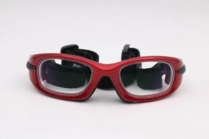 Progear Eg-M1021 Red Rectangle Sports Eyeglasses Frames Nds Lens 52-18-000 - Picture 1 of 6