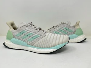 D97432 Adidas Solar Boost Running Clear Mint White US Size 11 Women’s - Picture 1 of 7