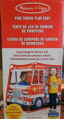 Melissa & Doug Fire Truck Play Tent - Image 1 of 4