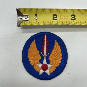 U.S. Military Army European Air Forces Corps Patch Hap Arnold Cut 2.5” Round - Picture 1 of 4