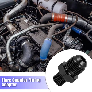 6AN to M10 x 1.0mm Thread Tube Hardline Fuel Line Adapter Oil Gas Pipe Fitting - Picture 1 of 7