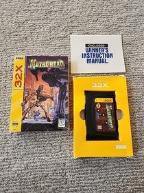 Metal Head MetalHead for Sega Genesis 32X In Box With Insert Ships FAST!