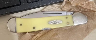 Case Large Copperlock CV Warncliff 31549 W Lock 2002 original box - Image 1 of 4