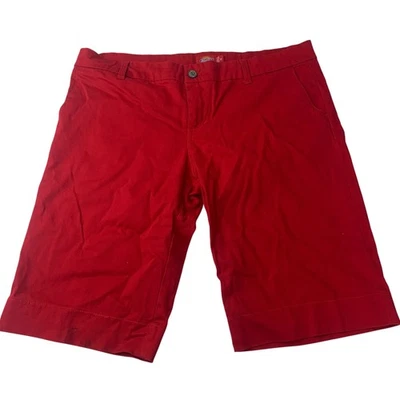 Bermudas Dickies rojas estilo vintage para mujer XL Foto 1 de 4