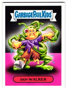 Tarjeta exacta de parodia de invasión alienígena Skin Walker 2017 Garbage Pail Kids - Imagen 1 de 2