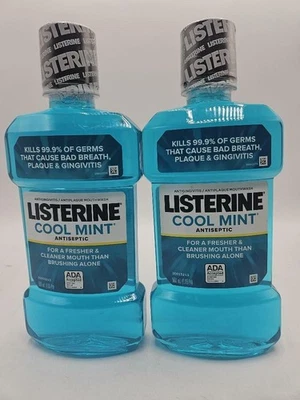Listerine Cool Mint 500 mL (Pack of 2) - Image 1 of 2