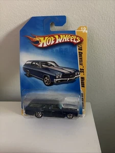 2009 Hot Wheels #19 New Models 19/42 '70 CHEVELLE SS WAGON Blue Variant w/5 Sp - Picture 1 of 2