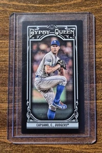 2013 Topps Gypsy Queen Mini Black /199 Chris Capuano #241 - Picture 1 of 2