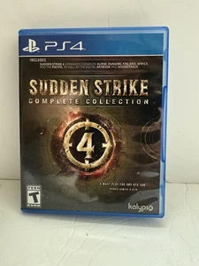 Sudden Strike 4 Complete Collection Sony Playstation 4 PS4 Tested Free US Ship - Picture 1 of 3