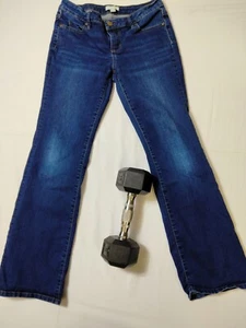 Womens New York And Company Low Rise Skinny Denim Blue Jeans Size 6 - Picture 1 of 8