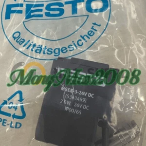 Bobina 1 PIEZA NUEVA FESTO MSEB-3-24V DC 5363489 entrega rápida - Imagen 1 de 9