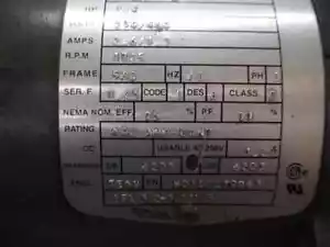 Baldor Motor VNM3542 3/4HP 1800RPM - Picture 1 of 1