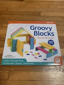 MindWare Groovy Blocks 120 Pcs  Connect & Create - Picture 1 of 6