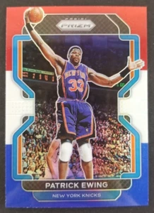 Tarjeta de baloncesto Patrick Ewing 2022 Panini Prizm rojo blanco azul #245 (nuevo) - Imagen 1 de 2