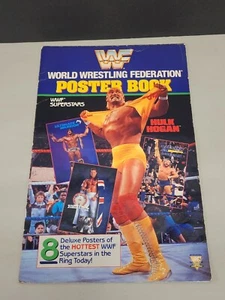 Vintage World Wrestling Federation Posterbuch 1991 Hulk Hogan - Bild 1 von 15