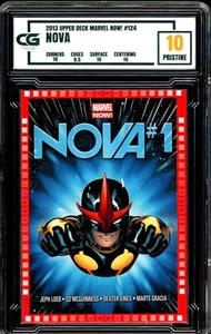 2013 Upper Deck Marvel Now! #124 Nova #1 ~ CG 10 PRISTINE - Picture 1 of 2