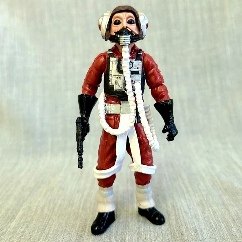 STAR WARS Nien Nunb B-Wing Piliot BD19 loose & Complete - FREE S&H Cover