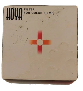 Hoya Filter for Color Films Blue 80A 52mm Japan Metal Screw In Photograpy Equip - Picture 1 of 6